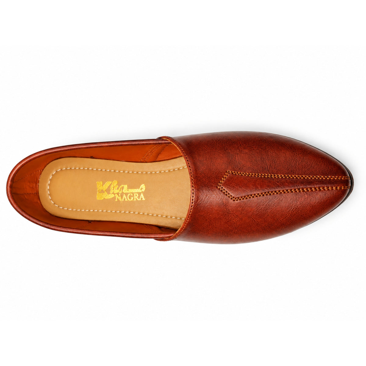 ZicoFit Classic Brown 020 leather Nagra, top view with insole