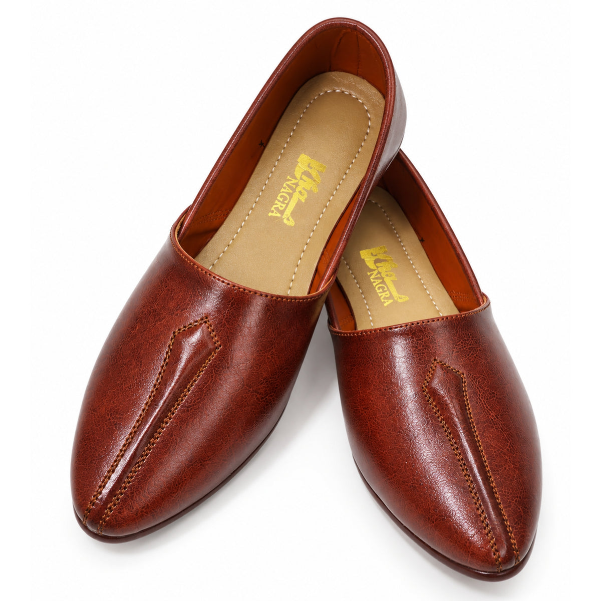 ZicoFit Classic Brown 020 leather Nagra, pair top view