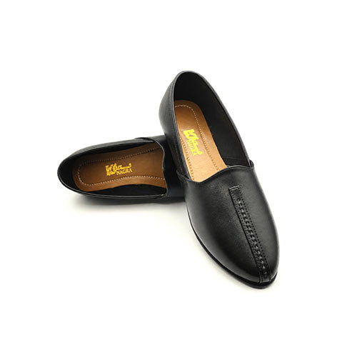 ZicoFit Signature Black 018 - handcrafted pure leather Nagra for men, UK sizes 7 to 12